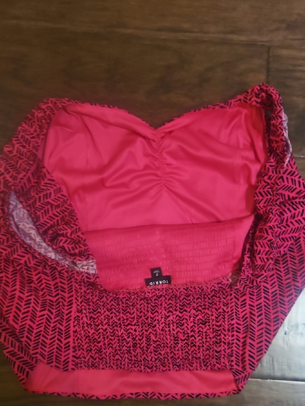 Pink Patterned Tank Top / Torrid - Picture 7 of 7